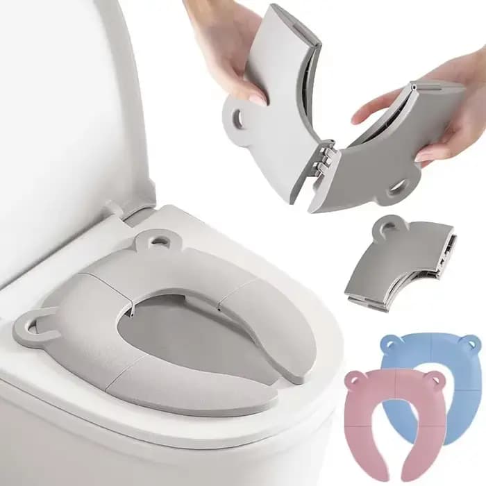 Siège de Pot pliant de voyage pour bébé, dessin animé, siège d'entraînement de toilette Portable pour tout-petits, coussin d'urinoir pour enfants, coussin de chaise/tapis