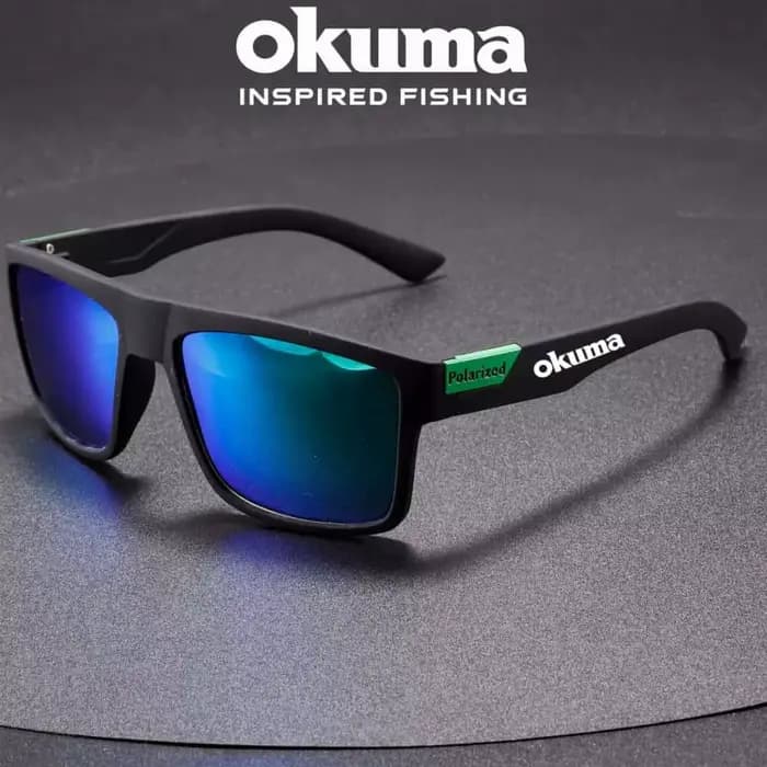 Nouvelles lunettes de soleil polarisées pour hommes Okuma avec fonction de protection UV