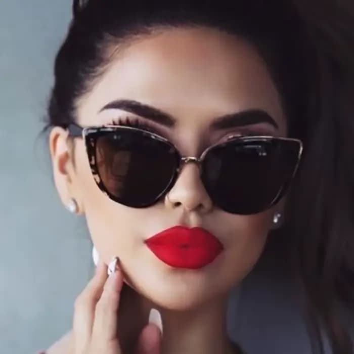 Lunettes de soleil œil de chat Vintage pour femmes