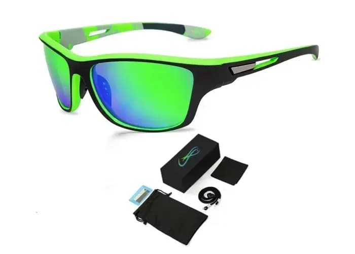 Lunettes de soleil de pêche polarisées de luxe