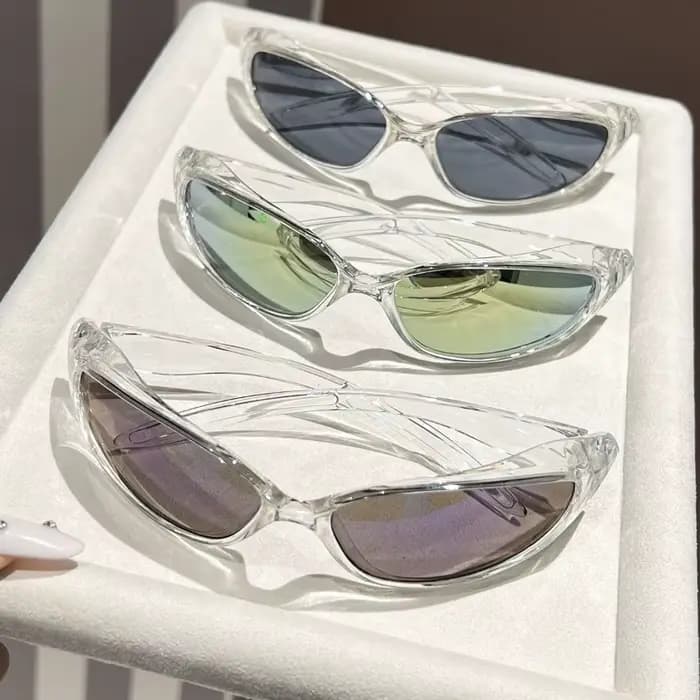 Nouvelles lunettes de soleil Y2K pour hommes et femmes