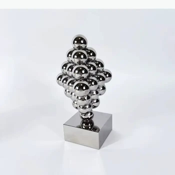 Pyramide en verre cristal, ornement de bureau, statue d'art, sculpture, accessoires de décoration pour salon, figurines, miniatures, artisanat