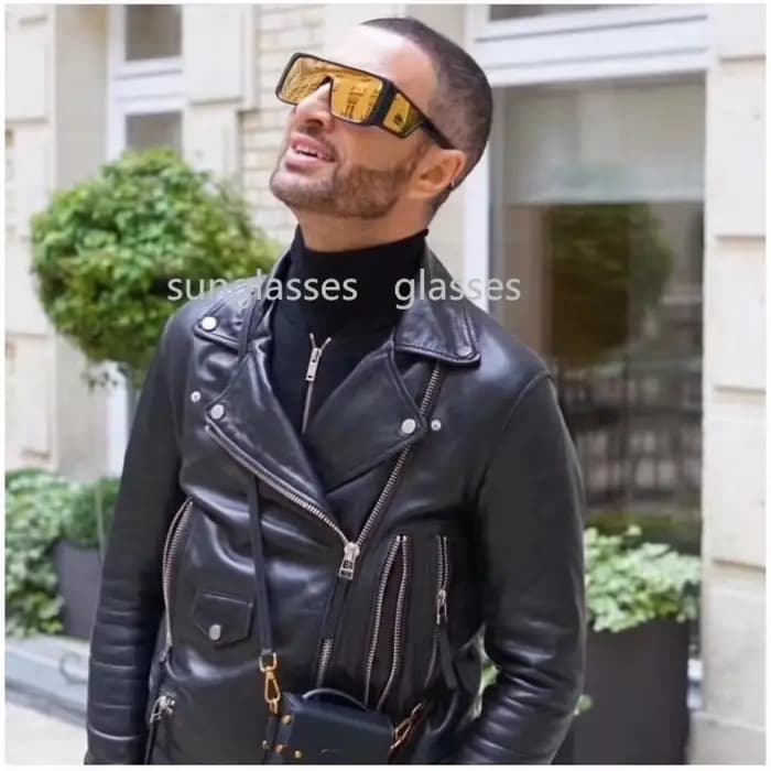 Lunettes de soleil surdimensionnées pour hommes