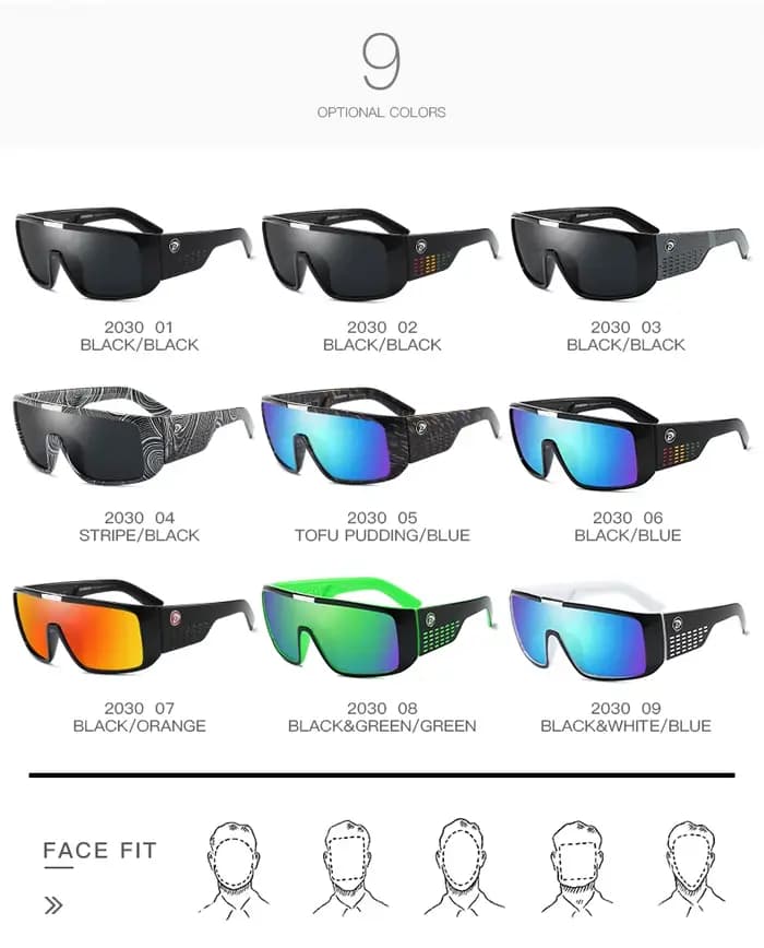 DUBERY lunettes de soleil hommes rétro mâle