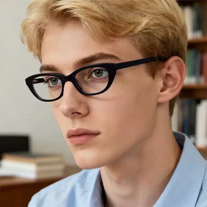 Lunettes Vintage en acétate de haute qualité pour femmes