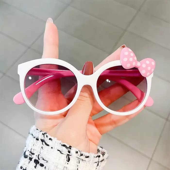 1PC nouvelles lunettes de soleil en plastique pour enfants avec protection UV
