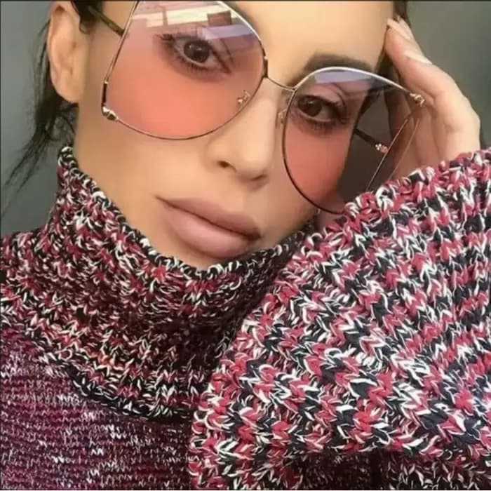 Respzed-Lunettes de soleil D Square pour femmes