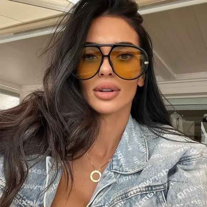 Lunettes de soleil surdimensionnées pour femmes