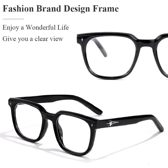 HBK nouvelle mode lunettes carrées montures marque Design unisexe