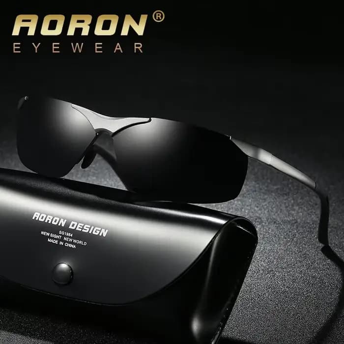 Lunettes de soleil polarisées AORON pour hommes et femmes