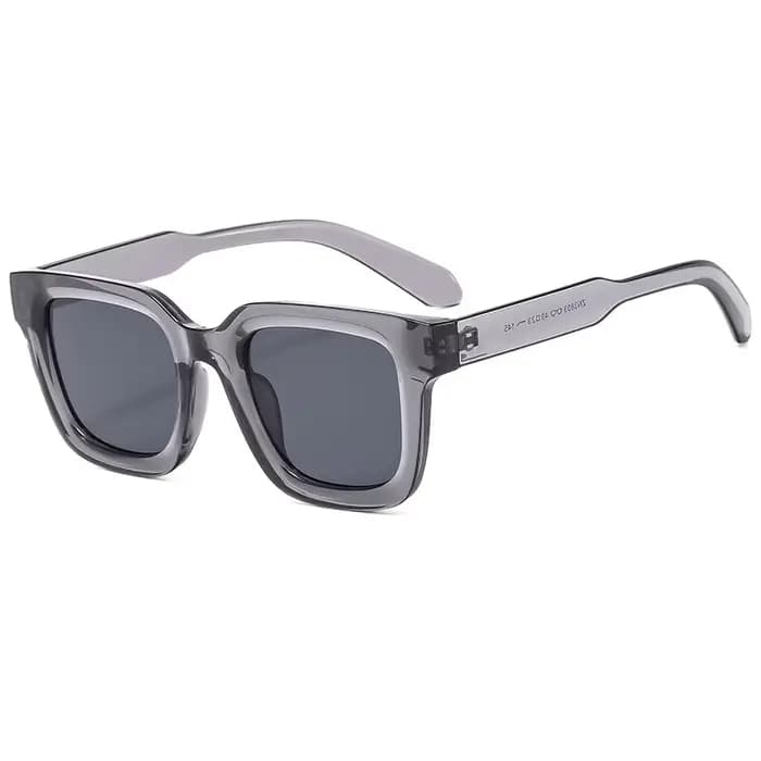 Lunettes de soleil carrées de luxe