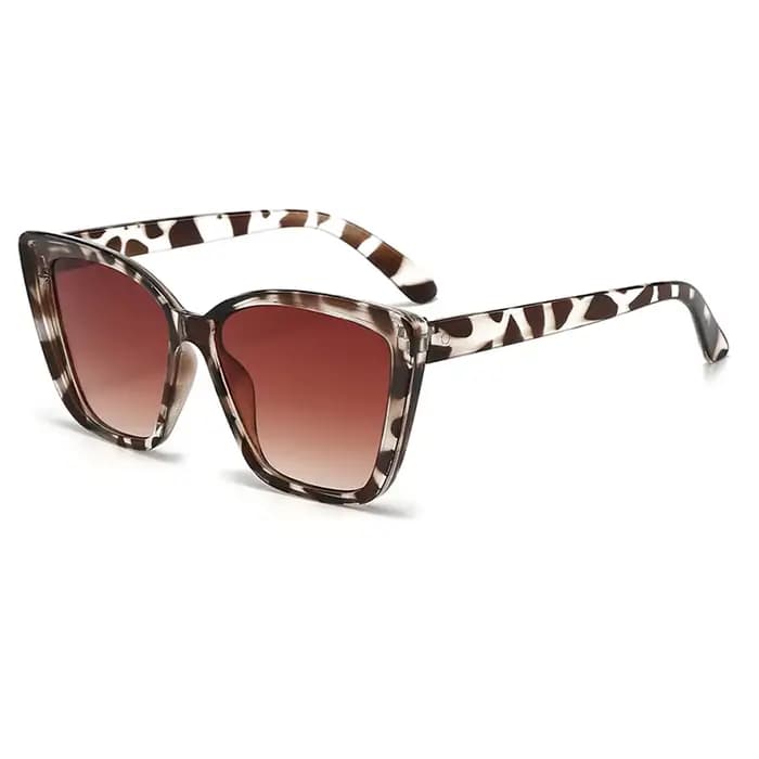 INS Vintage lunettes De soleil yeux De chat femmes carré petit cadre