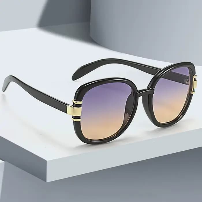 Lunettes de soleil décoratives dégradées pour femmes