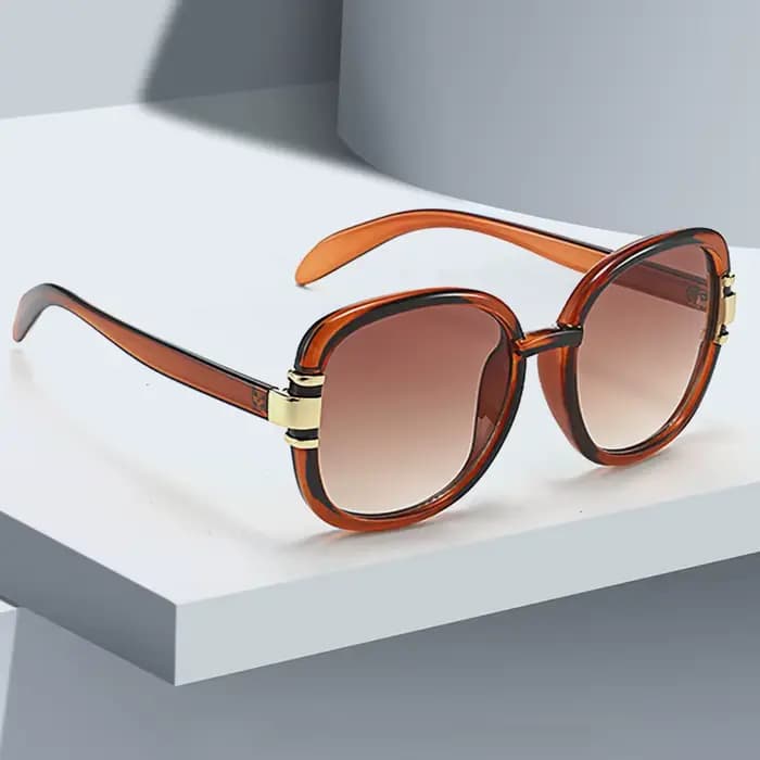 Lunettes de soleil décoratives dégradées pour femmes