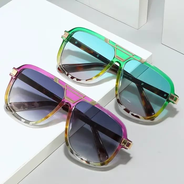 Lunettes de soleil aviateur vintage pour hommes