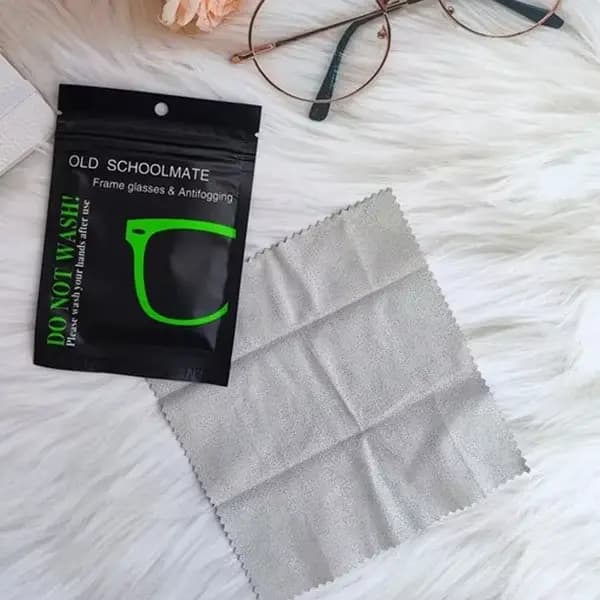 Lingettes Anti-buée réutilisables pour lunettes