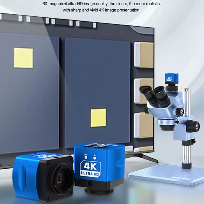 RELIFE MC1 4K HD Microscope Caméra 4K Qualité d'image dynamique Qualité d'image de 60 millions de pixels pour différents types de microscopes