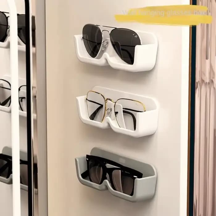 Boîte de rangement murale pour lunettes de soleil