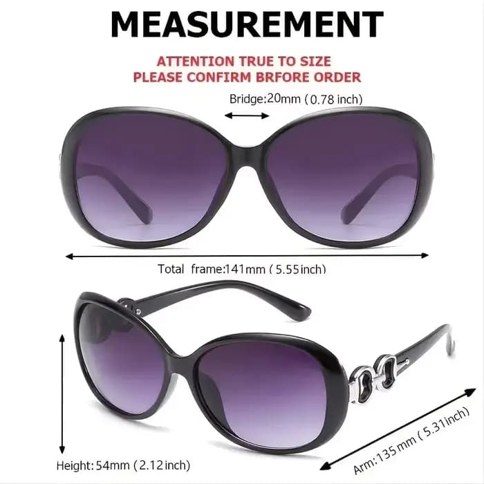 Lunettes de soleil carrées de luxe pour femmes