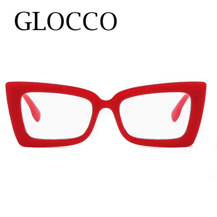 Lunettes de Lecture Œil de Chat Rouges pour Femme