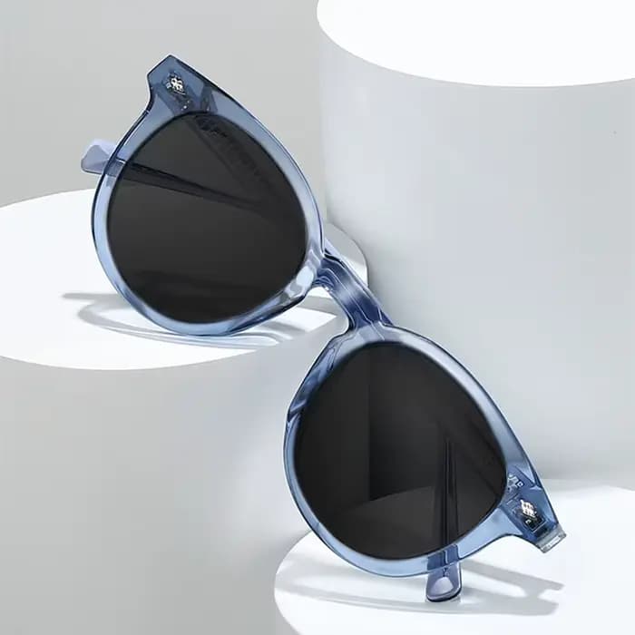 LOERHUNAR nouvelle mode ronde myopie lunettes de soleil femmes classique rétro