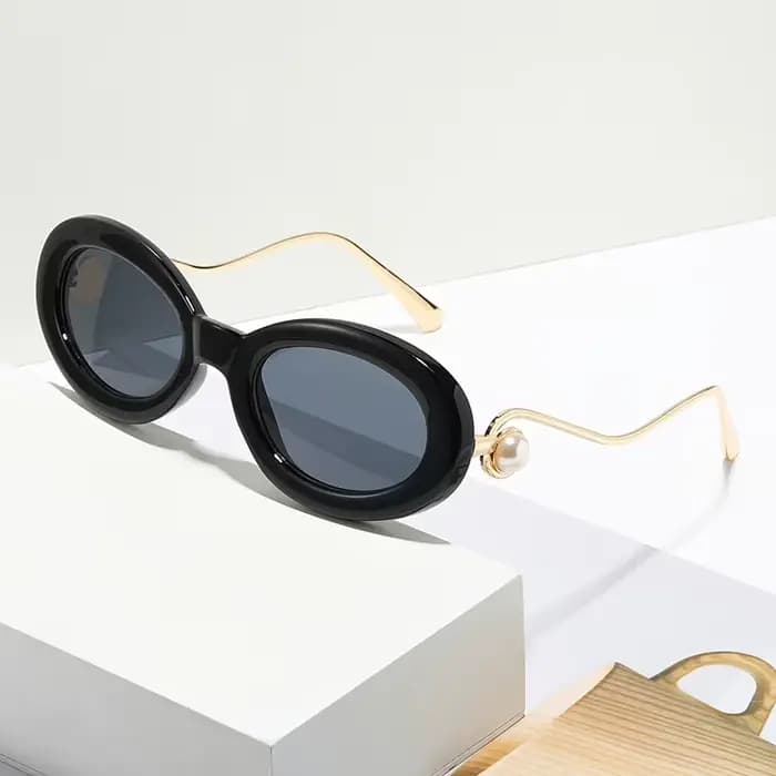 Nouvelles Lunettes de Soleil Ovale Tendance Vintage Polarisées pour Femmes et Hommes