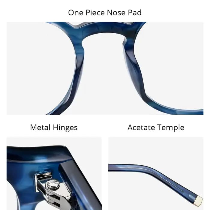 HEPIDEM acétate lunettes cadre femmes 2026 nouvelle marque ovale