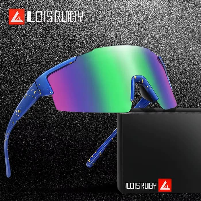 LOISRUBY bande nouveau Style cyclisme lunettes de soleil sport vélo