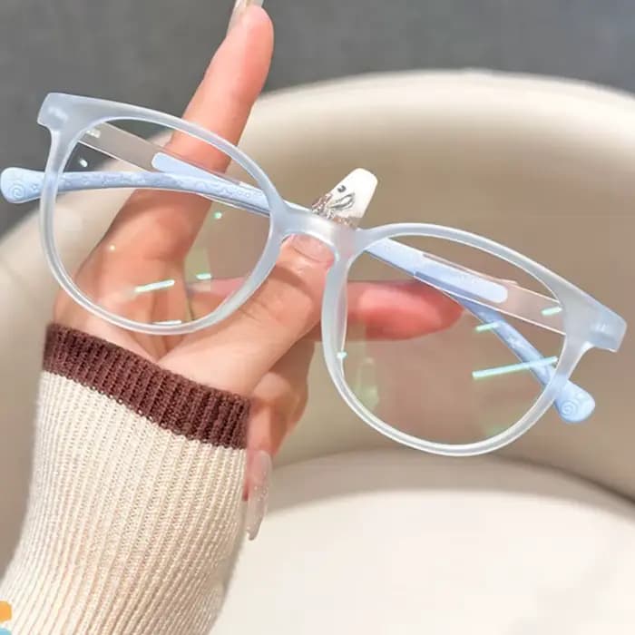 Nouvelles lunettes de prescription transparentes pour enfants