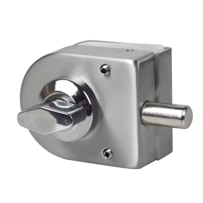 Verrou de porte en verre en acier inoxydable, verrou de sol, boulon de verrouillage au sol pour salle de bain, toilettes, magasin, portes en verre