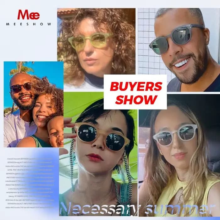 Meeshow – lunettes de soleil anti-éblouissement pour hommes et femmes