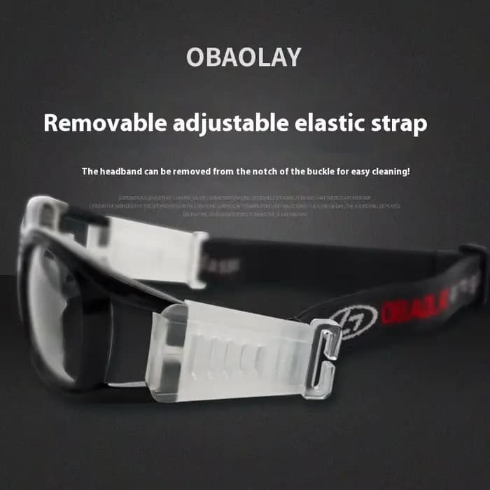 Lunettes de sport de basket-ball pour football – Verres interchangeables incassables – Protection UV compatible avec les prescription