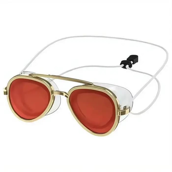 Lunettes de natation anti-buée à vision panoramique, protection UV, lentille panoramique, étanchéité en silicone, sangle élastique réglable, lunettes de natation