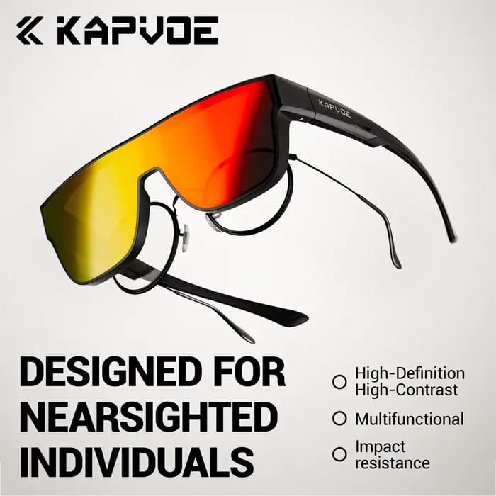 Lunettes de soleil KAPVOE à porter par-dessus des lunettes de vue
