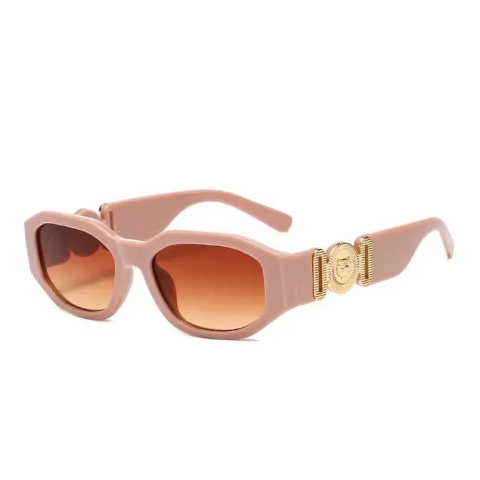 LONSY mode lunettes De soleil carrées femme marque Design noir dégradé