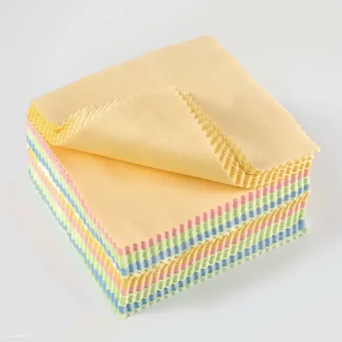 Lingettes anti-buée en microcarence réutilisables pour lunettes