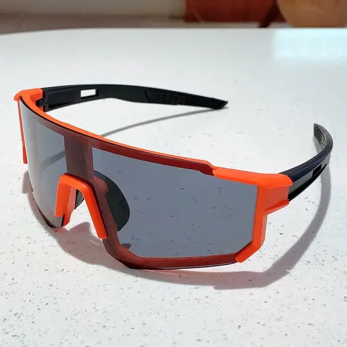 KAMMP lunettes de cyclisme à la mode décor surdimensionné sport pour femmes