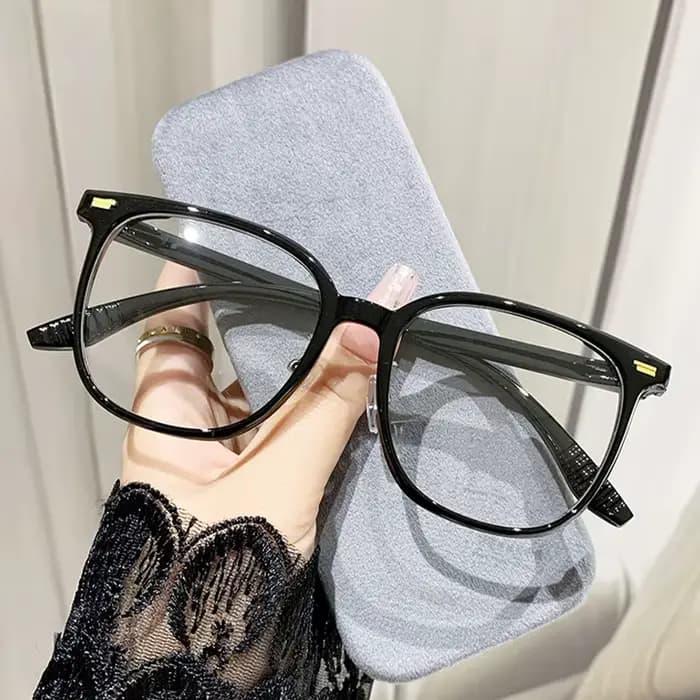 Lunettes de présentation du visage à grande monture