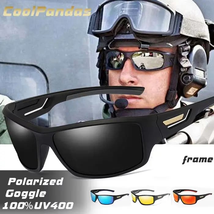 Lunettes de soleil polarisées hommes Designer HD conduite