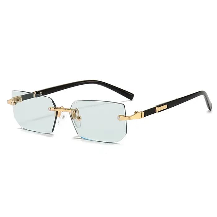 Lunettes de soleil rectangulaires sans bords