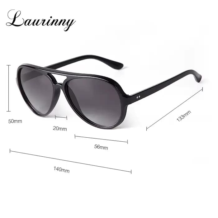 Lunettes de soleil pilote respirantes pour hommes et femmes