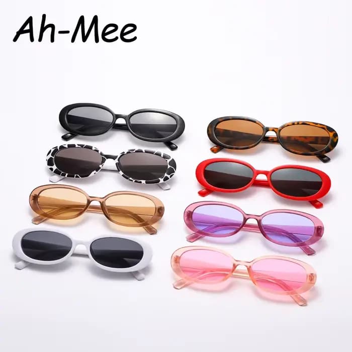 Randonnée petites lunettes Anti-lumière ovales femmes Vintage marque concepteur