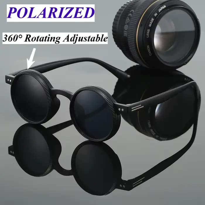 360 ° Lunettes de soleil rotatives réglables