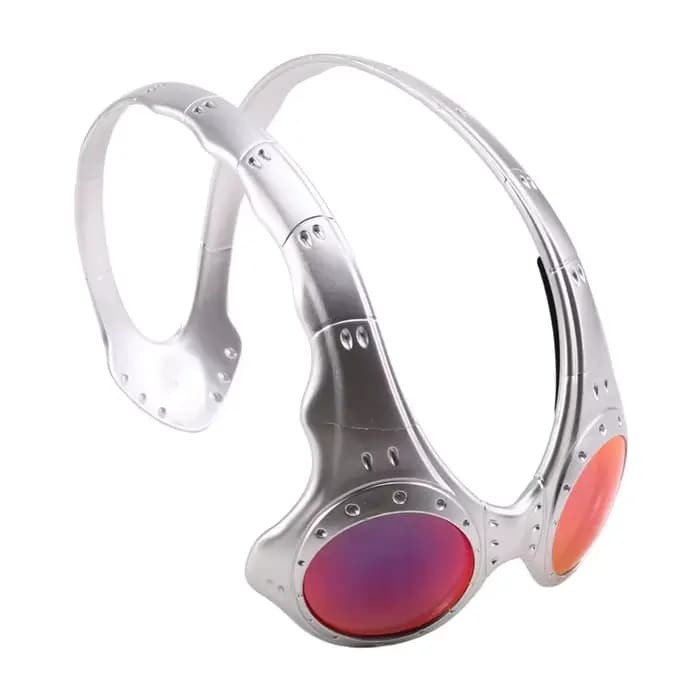 ABHS - Lunettes de soleil surdimensionnées pour le cyclisme en plein air, lunettes de sport, lunettes tendance rétro à monture métallique