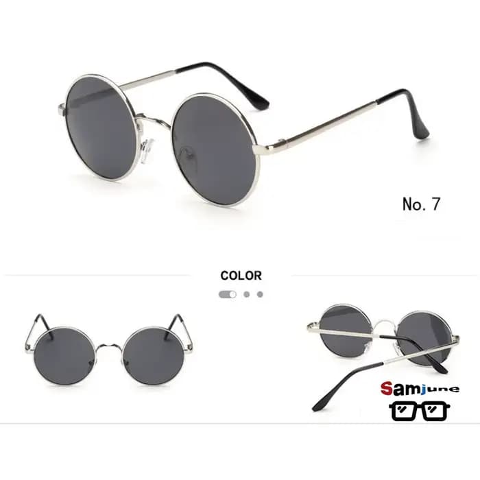 Lunettes de soleil polarisées rondes classiques de la marque Samjune
