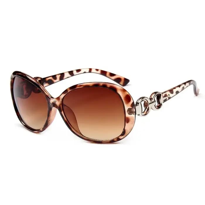Lunettes de soleil ovales surdimensionnées pour femmes