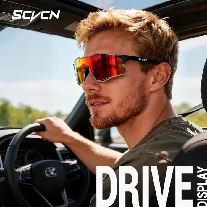 Lunettes de soleil photochromiques SCVCN pour hommes et femmes