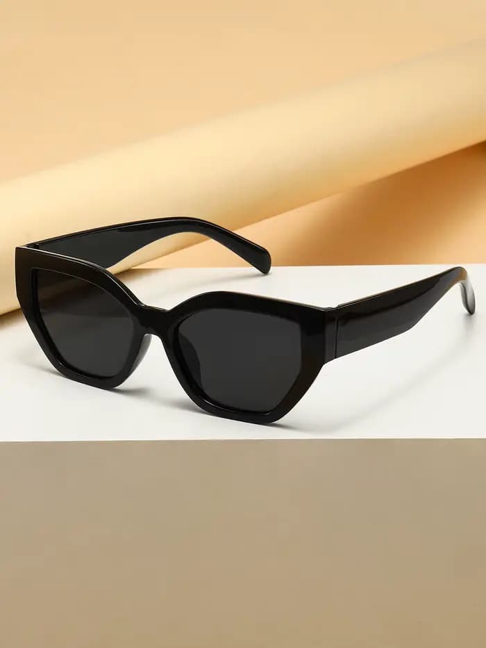 Lunettes de mode à monture ovale de style rétro avec épingles Mi intégrées