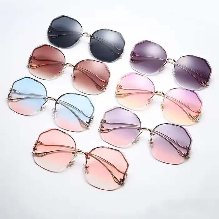 Lunettes de soleil de luxe UV400 pour femmes
