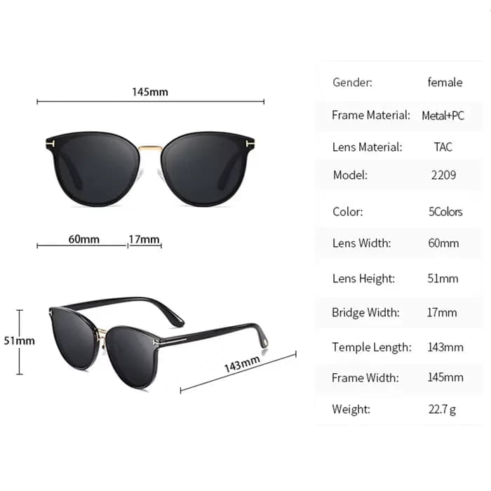 JULI – lunettes de soleil polarisées pour femmes